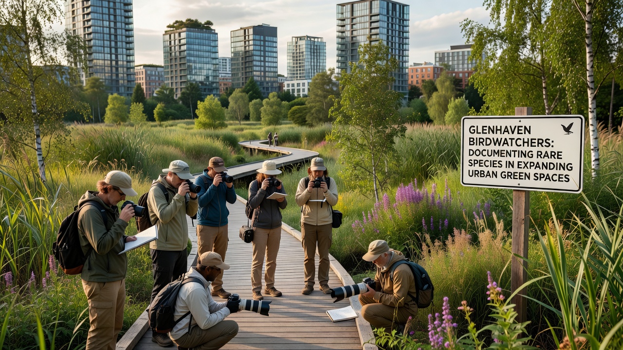 Glenhaven Birdwatchers Document Rare Species Sightings in Expanding Urban Green Spaces